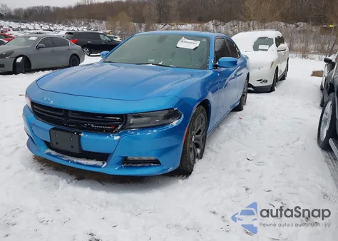 2015 Dodge Charger Sxt из США, поврежденный, VIN 2C3CDXHGXFH896649